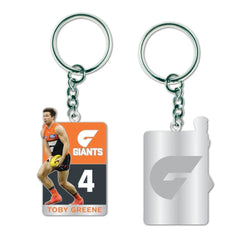 GWS Giants Toby Greene Keyring - SPORTFIRST HERVEY BAY