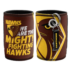 Hawthorn Hawks Can Cooler & Opener Pack - SPORTFIRST HERVEY BAY