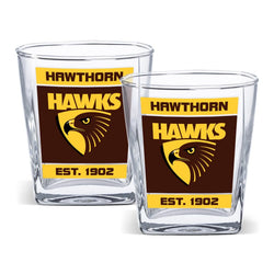 Hawthorn Hawks Spirit Glasses - SPORTFIRST HERVEY BAY