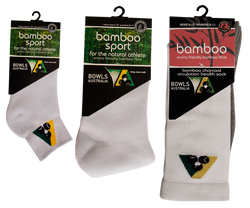 Bamboo Textiles Short Crew Bowls Socks
