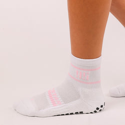Grip Star Quarter Crew Socks