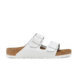 Birkenstock Arizona White Smooth Leather (Narrow)