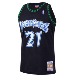 Mitchell & Ness - Kevin Garnett 21, Timberwolves 97-98 Road NBA Swingman Jersey