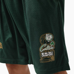Mitchell & Ness Boston Celtics Golden Mesh Shorts