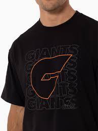 Greater Western Sydney Giants Two Tone Logo Mens Tee