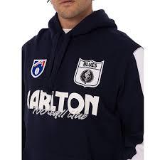 Carlton Blues Throwback Logo Mens Hoodie