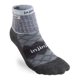 Injinji Liner + Runner Womens Mini-Crew Running Socks - SPORTFIRST HERVEY BAY