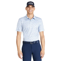 Izod Micro Print Mens Golf Polo - SPORTFIRST HERVEY BAY