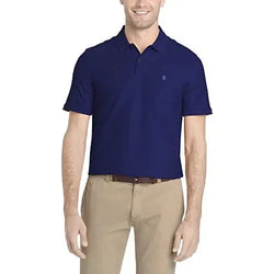 Izod SS Poly Solid Grid Mens Golf Polo - SPORTFIRST HERVEY BAY