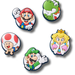 Crocs Jibbitz Super Mario Good Guys 5 Pack