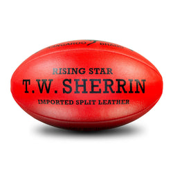 Sherrin KB Rising Star Leather AFL Ball