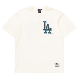 Majestic LA Dodgers Sheer Logo Neon Mens Tee - SPORTFIRST HERVEY BAY