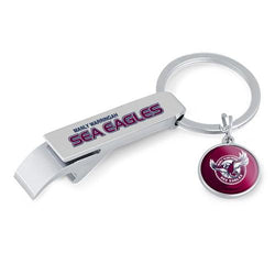 Manly Sea Eagles Bottle Opener Keyring - SPORTFIRST HERVEY BAY