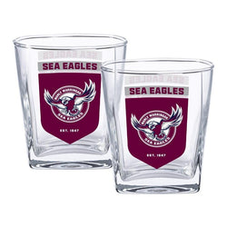 Manly Sea Eagles Spirit Glasses - SPORTFIRST HERVEY BAY