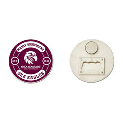 Manly Warringah Sea Eagles Bottle Opener Magnet - SPORTFIRST HERVEY BAY