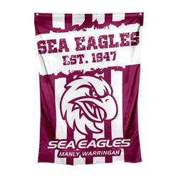 Manly Warringah Sea Eagles Cape Flag - SPORTFIRST HERVEY BAY