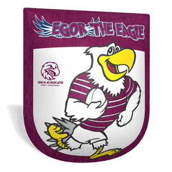 Manly Warringah Sea Eagles Mascot Cushion - SPORTFIRST HERVEY BAY