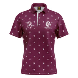 Manly Warringah Sea Eagles Mens Mulligan Golf Polo - SPORTFIRST HERVEY BAY