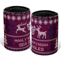 Manly Warringah Sea Eagles Xmas Can Cooler - SPORTFIRST HERVEY BAY
