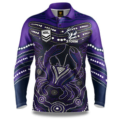 Melbourne Storm Karumba Fishing Shirt - SPORTFIRST HERVEY BAY