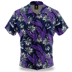 Melbourne Storm Paradise Hawaiian Shirt - SPORTFIRST HERVEY BAY