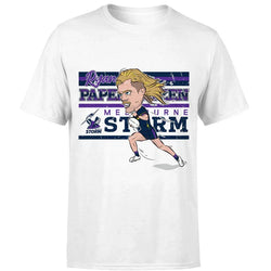 Melbourne Storm Ryan Papenhuysan Adult Caricature Tee - SPORTFIRST HERVEY BAY