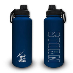 Melbourne Storm Stainless Steel Drink Bottle - SPORTFIRST HERVEY BAY