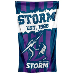 Melbourne Storm Wall Flag - SPORTFIRST HERVEY BAY