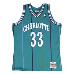 Mitchell & Ness - Alonzo Mourning 33, Hornets 92-93 Road NBA Swingman Jersey - SPORTFIRST HERVEY BAY