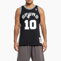 Mitchell & Ness - Andrew Gaze 1998-99 San Antonio Spurs Road Swingman Jersey - SPORTFIRST HERVEY BAY