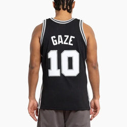 Mitchell & Ness - Andrew Gaze 1998-99 San Antonio Spurs Road Swingman Jersey - SPORTFIRST HERVEY BAY