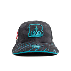 Mitchell & Ness BBL Brisbane Heat Training Hat - SPORTFIRST HERVEY BAY