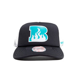 Mitchell & Ness BBL Brisbane Heat Trucker Hat - SPORTFIRST HERVEY BAY