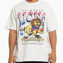 Mitchell & Ness - Brisbane Lions Character Tee - SPORTFIRST HERVEY BAY