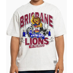 Mitchell & Ness - Brisbane Lions Mascot Premiership Tee - SPORTFIRST HERVEY BAY