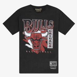 Mitchell & Ness - Chicago Bulls Brush Off 3.0 Tee - SPORTFIRST HERVEY BAY