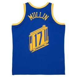 Mitchell & Ness - Chris Mullen 17, Golden State Warriors 96-97 NBA Swingman Jersey - SPORTFIRST HERVEY BAY