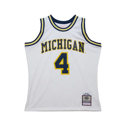 Mitchell & Ness - Chris Webber 4 Michigan Wolverines NCAA Jersey - SPORTFIRST HERVEY BAY