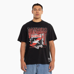 Mitchell & Ness - Essendon Bombers Mens Brush Off Tee - SPORTFIRST HERVEY BAY