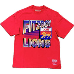 Mitchell & Ness - Fitzroy Lions In Line Stack Tee - SPORTFIRST HERVEY BAY