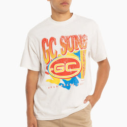 Mitchell & Ness - Gold Coast Suns Brush Off Tee - SPORTFIRST HERVEY BAY