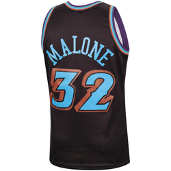 Mitchell & Ness - Karl Malone 32, Utah Jazz 96-97 NBA Swingman Jersey - SPORTFIRST HERVEY BAY