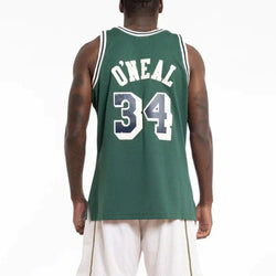 Mitchell & Ness - LA Lakers, Oneal 34, Off Court 1996 Swingman Jersey - SPORTFIRST HERVEY BAY