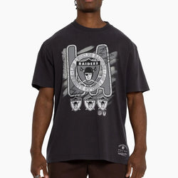 Mitchell & Ness - LA Raiders Brush Off 3.0 Tee - SPORTFIRST HERVEY BAY