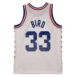 Mitchell & Ness - Larry Bird 33, 1985 All-Star Swingman Jersey - SPORTFIRST HERVEY BAY