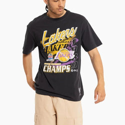 Mitchell & Ness - Los Angeles Lakers Script Tee - SPORTFIRST HERVEY BAY