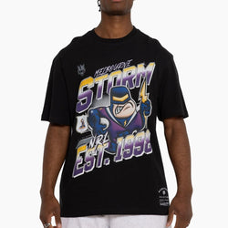 Mitchell & Ness Melbourne Storm Character Tee - SPORTFIRST HERVEY BAY