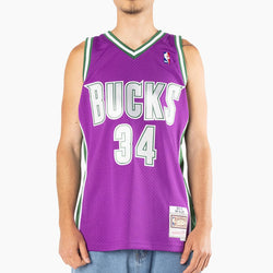 Mitchell & Ness - Milwaukee Bucks Allen 34, 01-02 Away NBA Swingman Jersey - SPORTFIRST HERVEY BAY