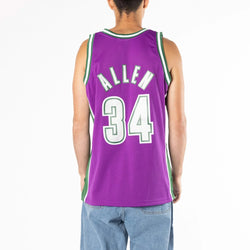 Mitchell & Ness - Milwaukee Bucks Allen 34, 01-02 Away NBA Swingman Jersey - SPORTFIRST HERVEY BAY