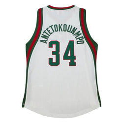 Mitchell & Ness - Milwaukee Bucks Giannis 2013 Home Swingman Jersey - SPORTFIRST HERVEY BAY
